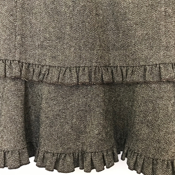 Ann Taylor Loft Brown Skirt with Ruffle Detail - 6 - Picture 2 of 4